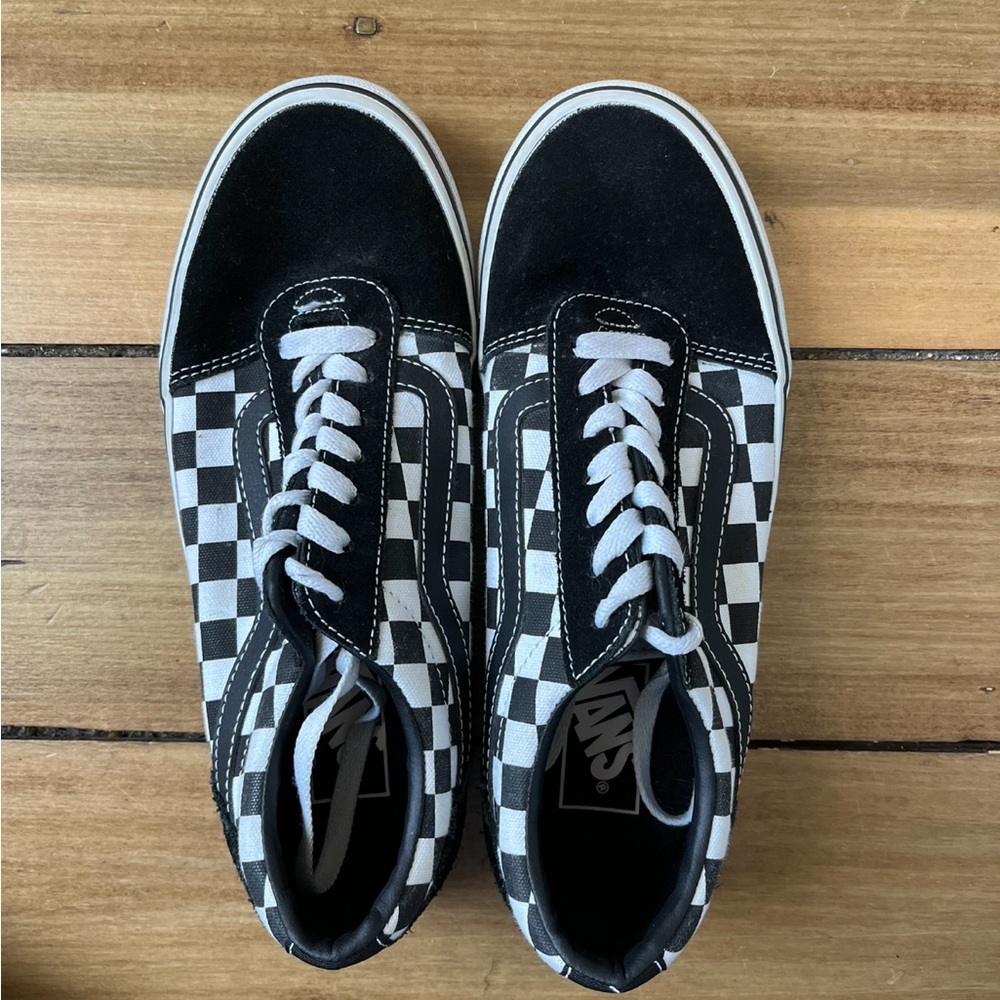 Checkered Vans